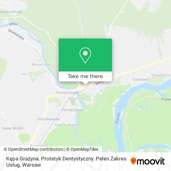 Kępa Grażyna. Protetyk Dentystyczny. Pełen Zakres Usług map