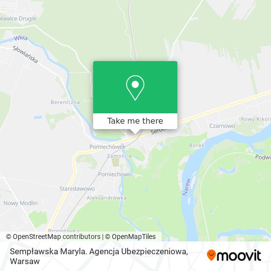 Sempławska Maryla. Agencja Ubezpieczeniowa map