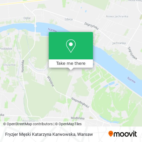 Карта Fryzjer Męski Katarzyna Karwowska