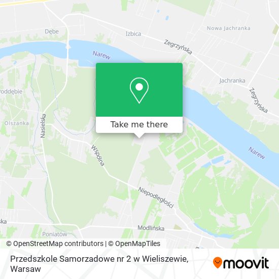 Przedszkole Samorzadowe nr 2 w Wieliszewie map