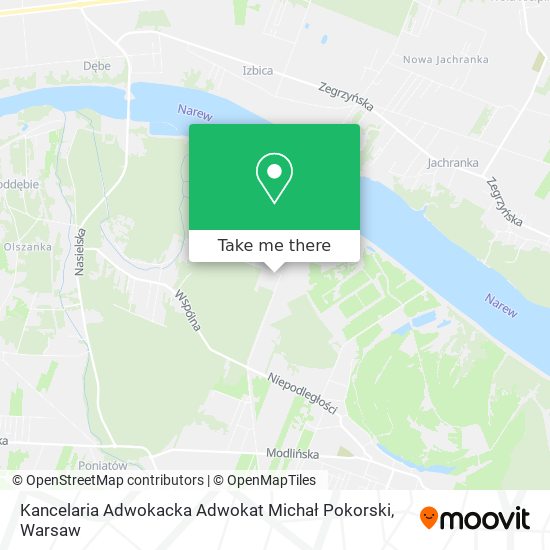 Kancelaria Adwokacka Adwokat Michał Pokorski map