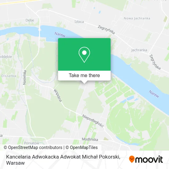 Kancelaria Adwokacka Adwokat Michał Pokorski map