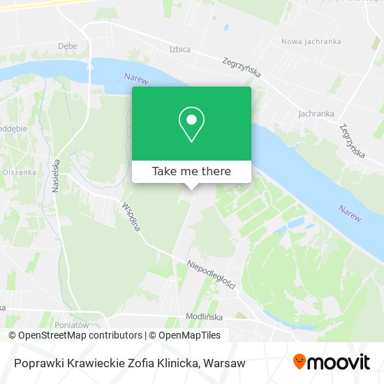 Poprawki Krawieckie Zofia Klinicka map