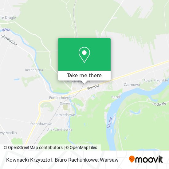 Kownacki Krzysztof. Biuro Rachunkowe map