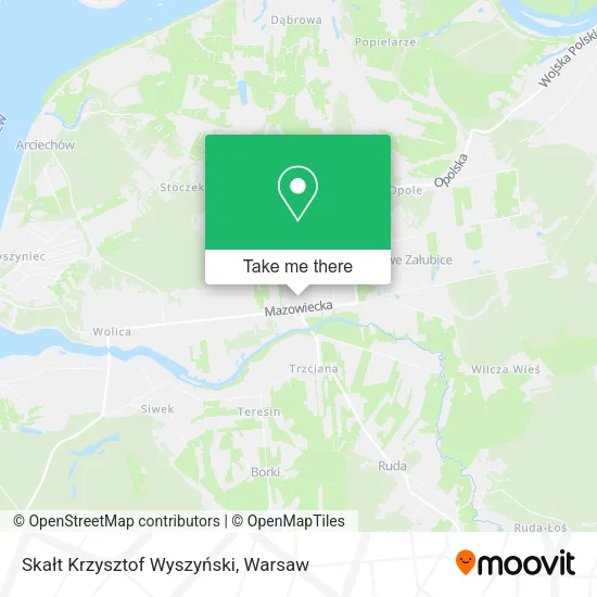 Skałt Krzysztof Wyszyński map