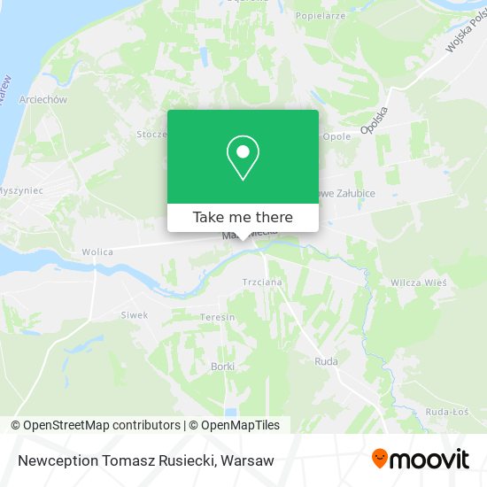 Newception Tomasz Rusiecki map