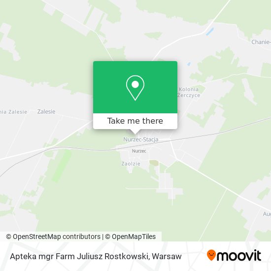 Apteka mgr Farm Juliusz Rostkowski map