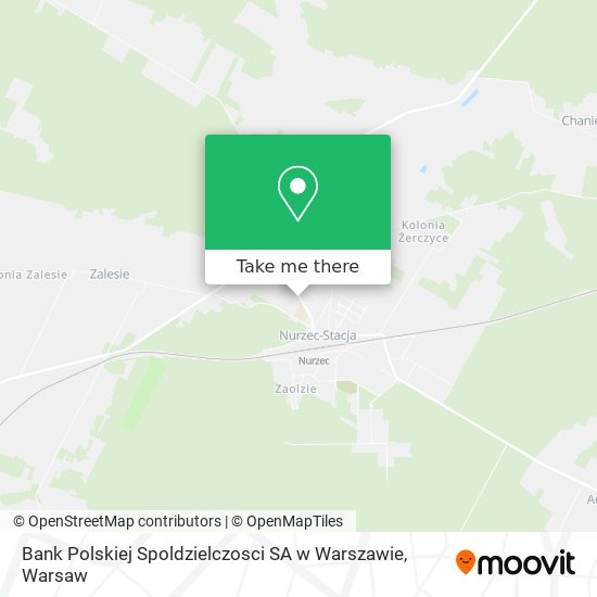 Bank Polskiej Spoldzielczosci SA w Warszawie map