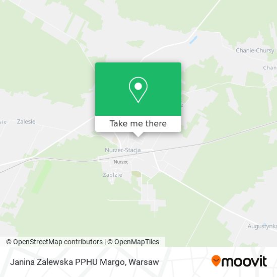 Janina Zalewska PPHU Margo map