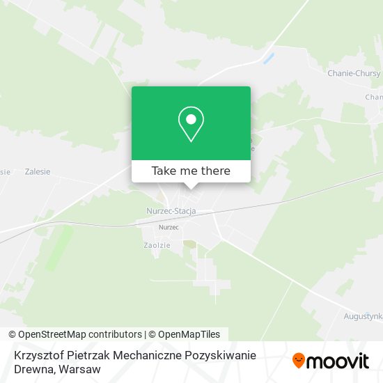 Krzysztof Pietrzak Mechaniczne Pozyskiwanie Drewna map