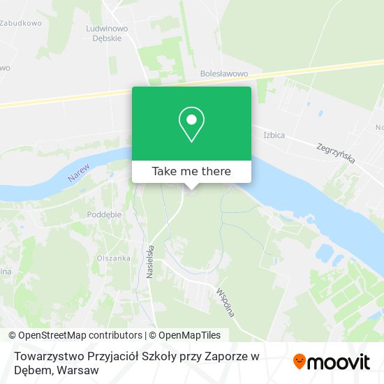 Towarzystwo Przyjaciół Szkoły przy Zaporze w Dębem map