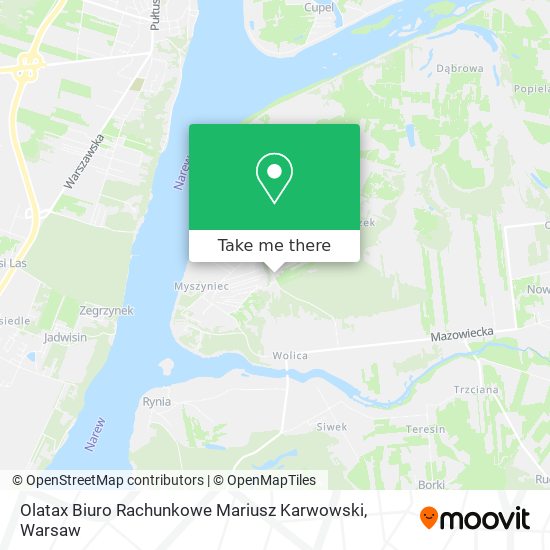 Olatax Biuro Rachunkowe Mariusz Karwowski map