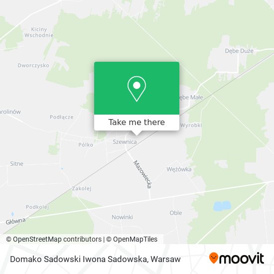 Domako Sadowski Iwona Sadowska map