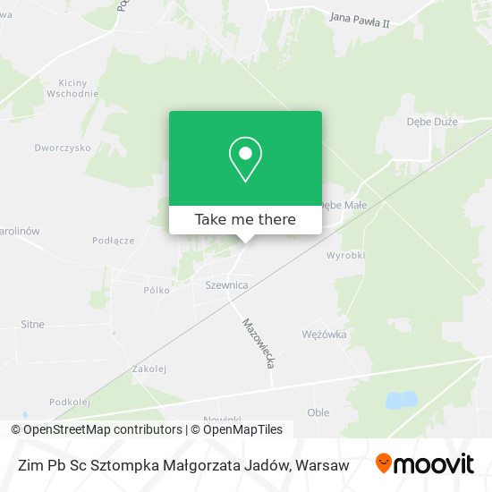 Zim Pb Sc Sztompka Małgorzata Jadów map