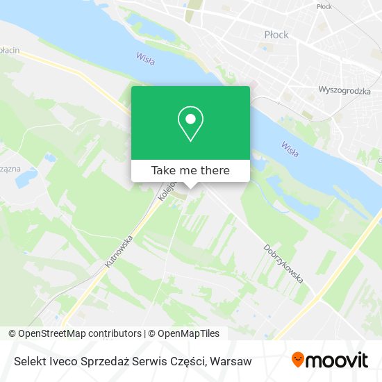 Selekt Iveco Sprzedaż Serwis Części map