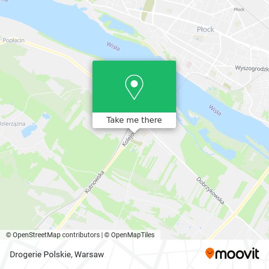 Drogerie Polskie map