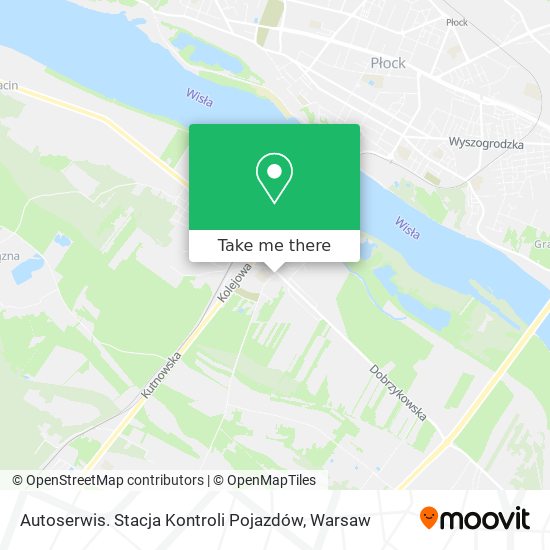 Карта Autoserwis. Stacja Kontroli Pojazdów