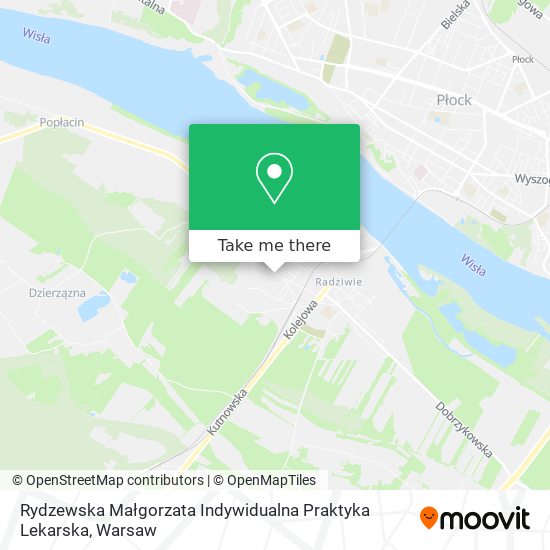 Rydzewska Małgorzata Indywidualna Praktyka Lekarska map