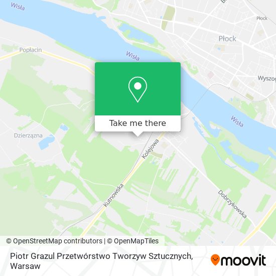 Piotr Grazul Przetwórstwo Tworzyw Sztucznych map