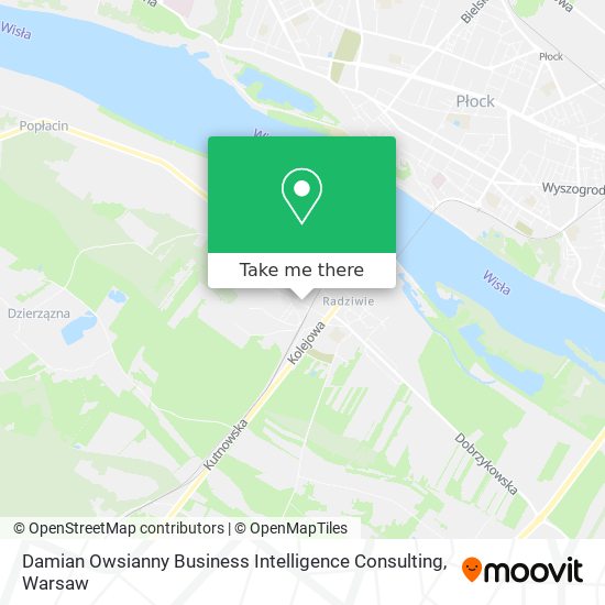 Damian Owsianny Business Intelligence Consulting map