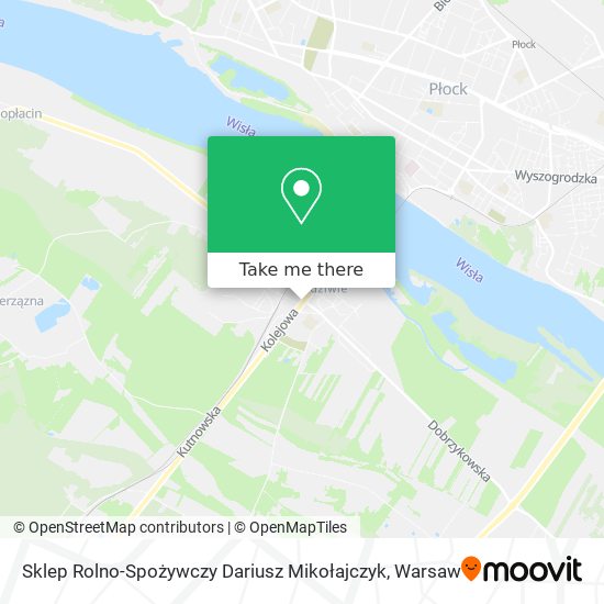 Sklep Rolno-Spożywczy Dariusz Mikołajczyk map