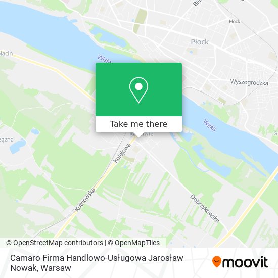 Camaro Firma Handlowo-Usługowa Jarosław Nowak map