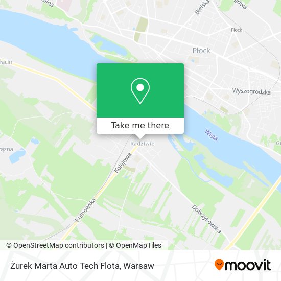 Żurek Marta Auto Tech Flota map