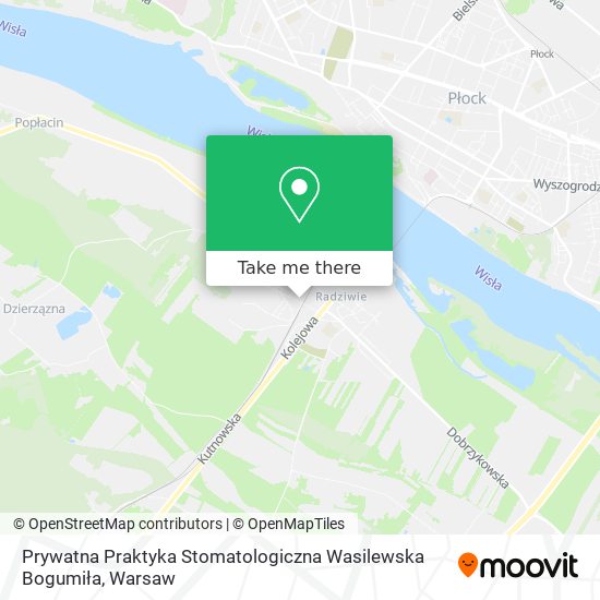 Prywatna Praktyka Stomatologiczna Wasilewska Bogumiła map