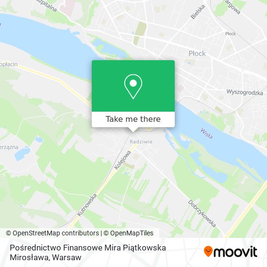 Pośrednictwo Finansowe Mira Piątkowska Mirosława map