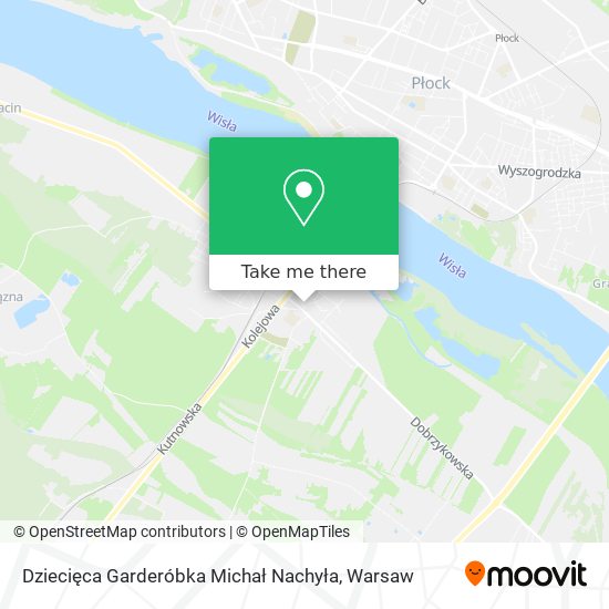 Dziecięca Garderóbka Michał Nachyła map