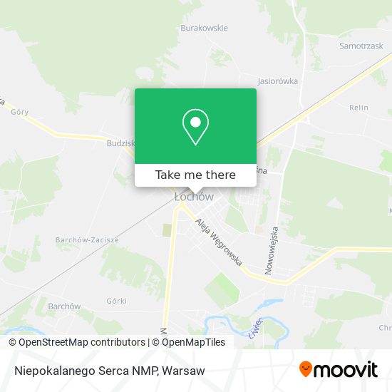 Niepokalanego Serca NMP map