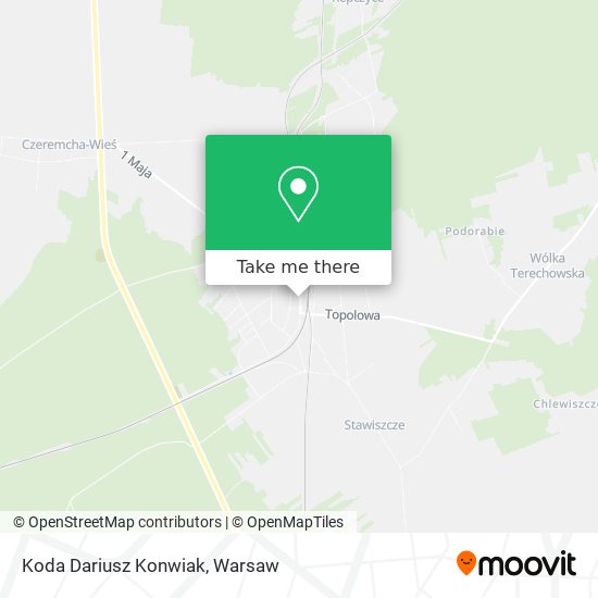 Koda Dariusz Konwiak map