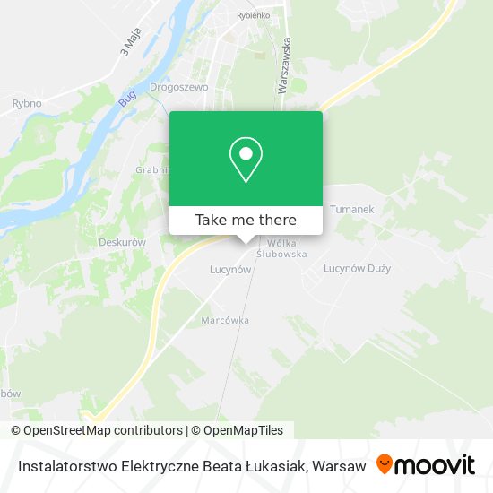 Instalatorstwo Elektryczne Beata Łukasiak map