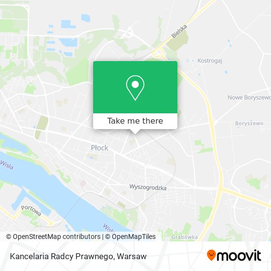 Kancelaria Radcy Prawnego map