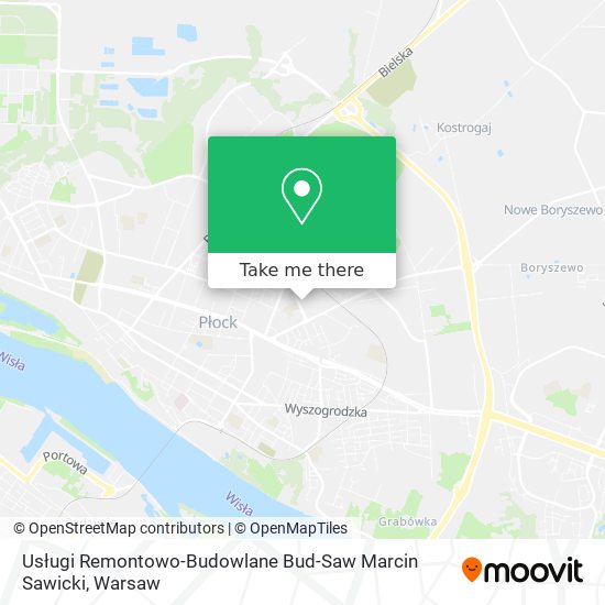 Usługi Remontowo-Budowlane Bud-Saw Marcin Sawicki map