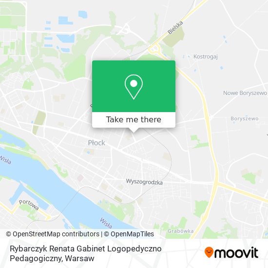 Rybarczyk Renata Gabinet Logopedyczno Pedagogiczny map