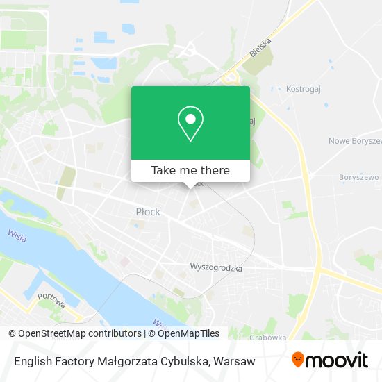 English Factory Małgorzata Cybulska map