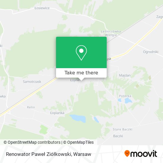 Renowator Paweł Ziółkowski map