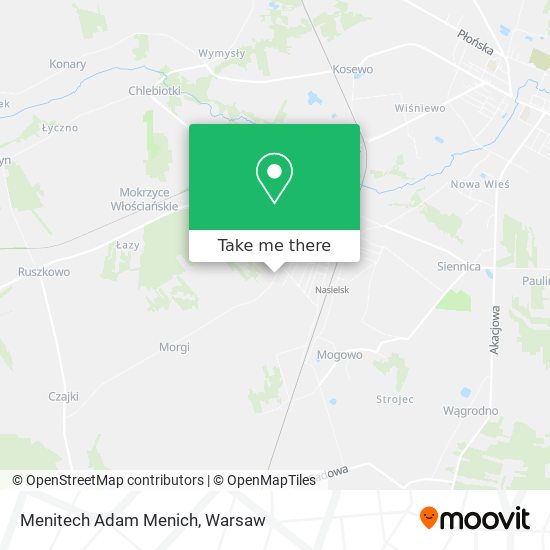 Menitech Adam Menich map