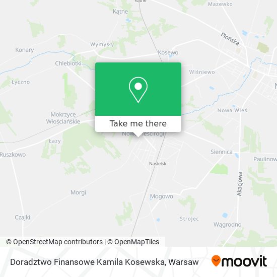 Doradztwo Finansowe Kamila Kosewska map