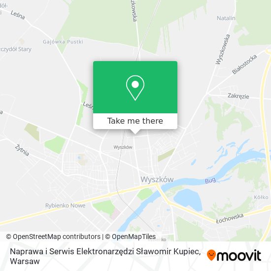 Naprawa i Serwis Elektronarzędzi Sławomir Kupiec map