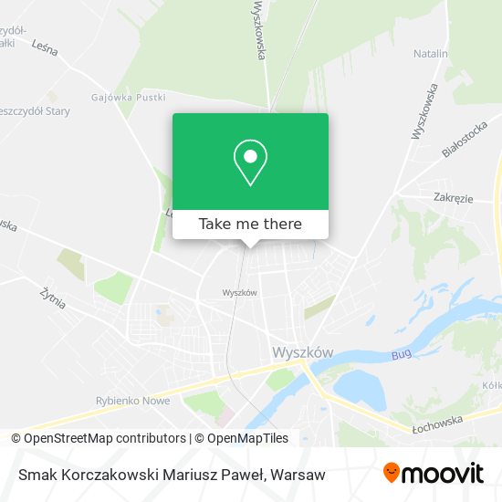 Smak Korczakowski Mariusz Paweł map