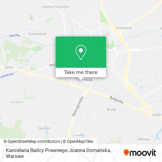 Kancelaria Radcy Prawnego Joanna Domańska map