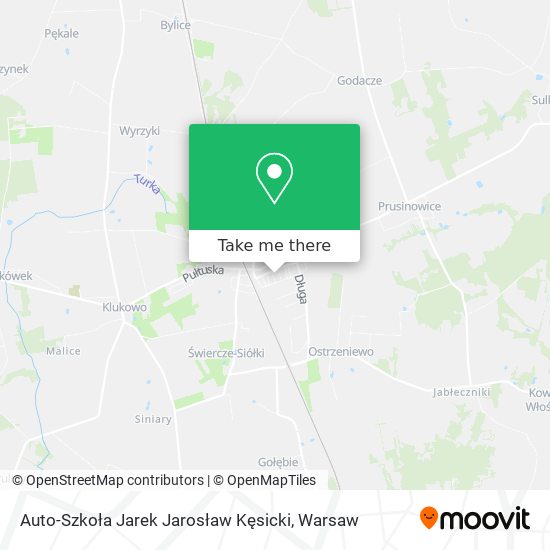 Auto-Szkoła Jarek Jarosław Kęsicki map