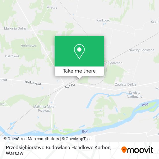 Przedsiębiorstwo Budowlano Handlowe Karbon map