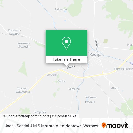 Jacek Sendal J M S Motors Auto Naprawa map