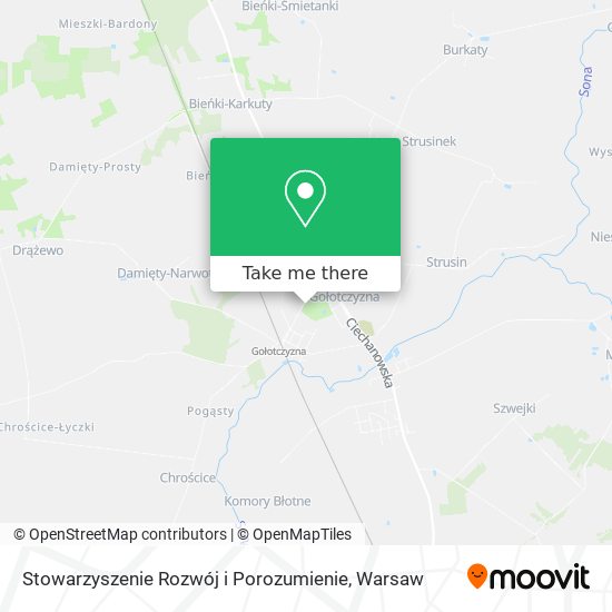 Карта Stowarzyszenie Rozwój i Porozumienie