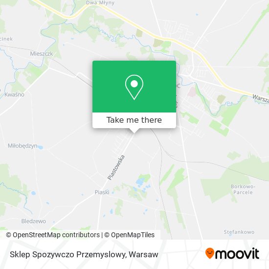 Sklep Spozywczo Przemyslowy map