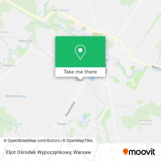 Eljot Ośrodek Wypoczynkowy map