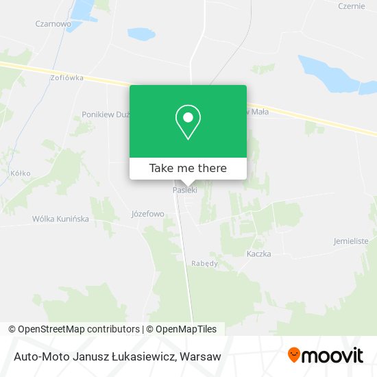 Auto-Moto Janusz Łukasiewicz map